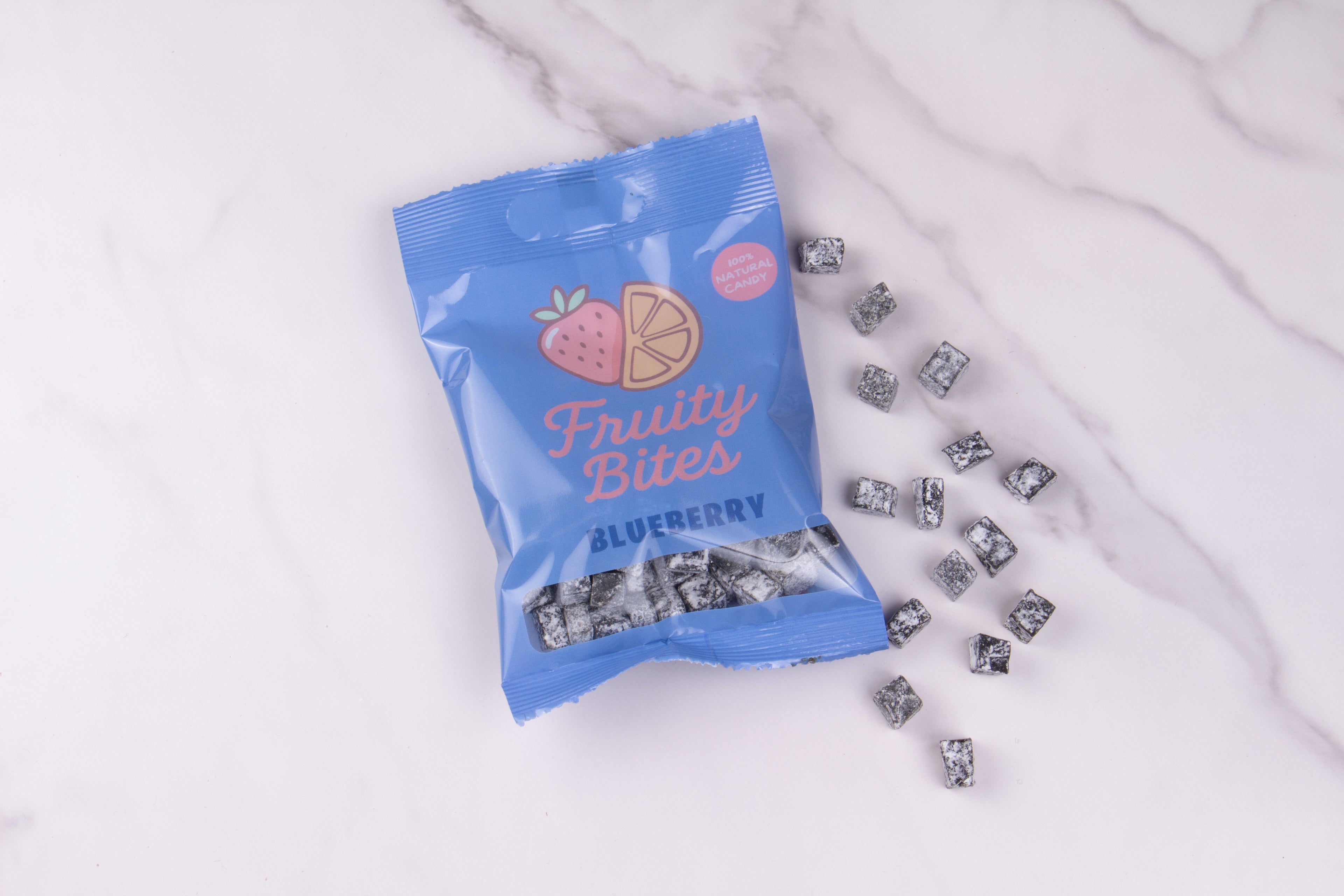 Fruity Bites Blåbär